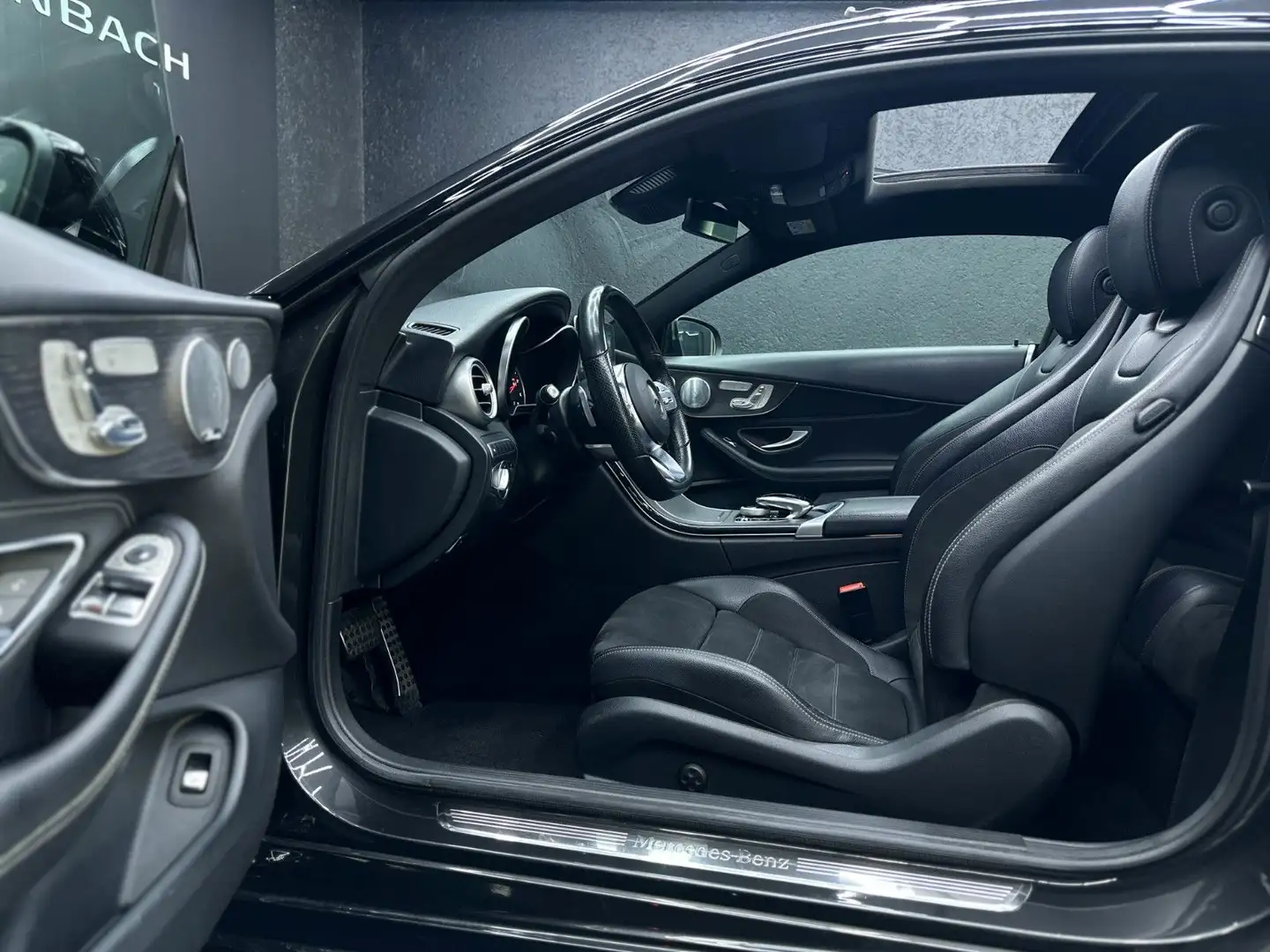 Mercedes-Benz C 220 D*COUPE*AMG*C43*MEMORY*PANO*BURMESTER*TOTW* Grau - 2