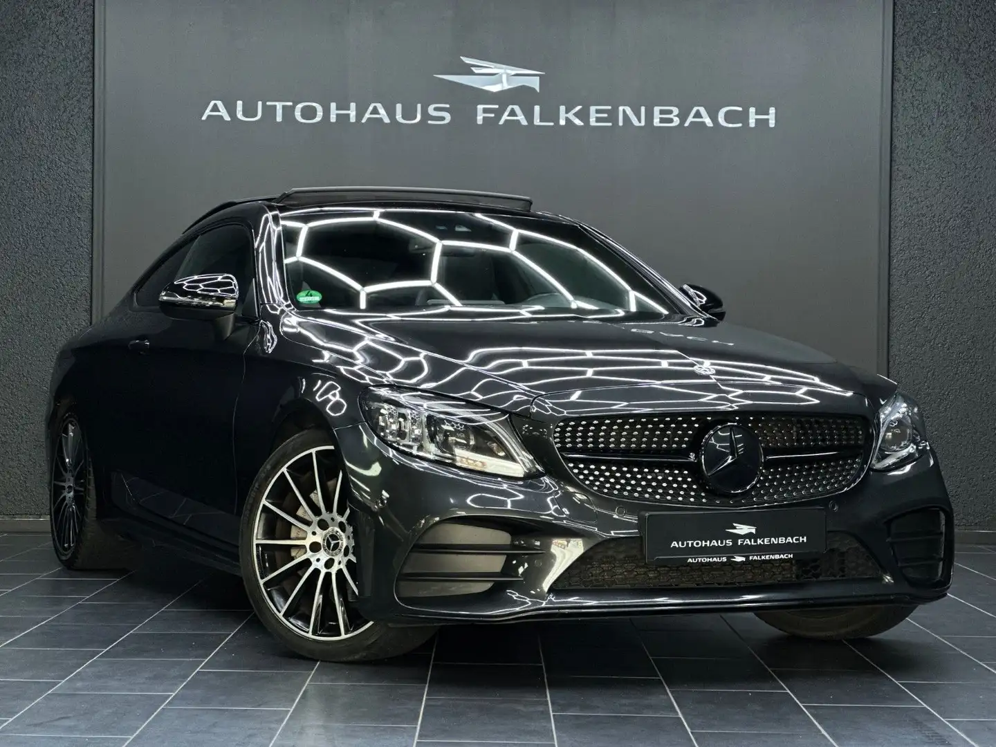 Mercedes-Benz C 220 D*COUPE*AMG*C43*MEMORY*PANO*BURMESTER*TOTW* Grau - 1