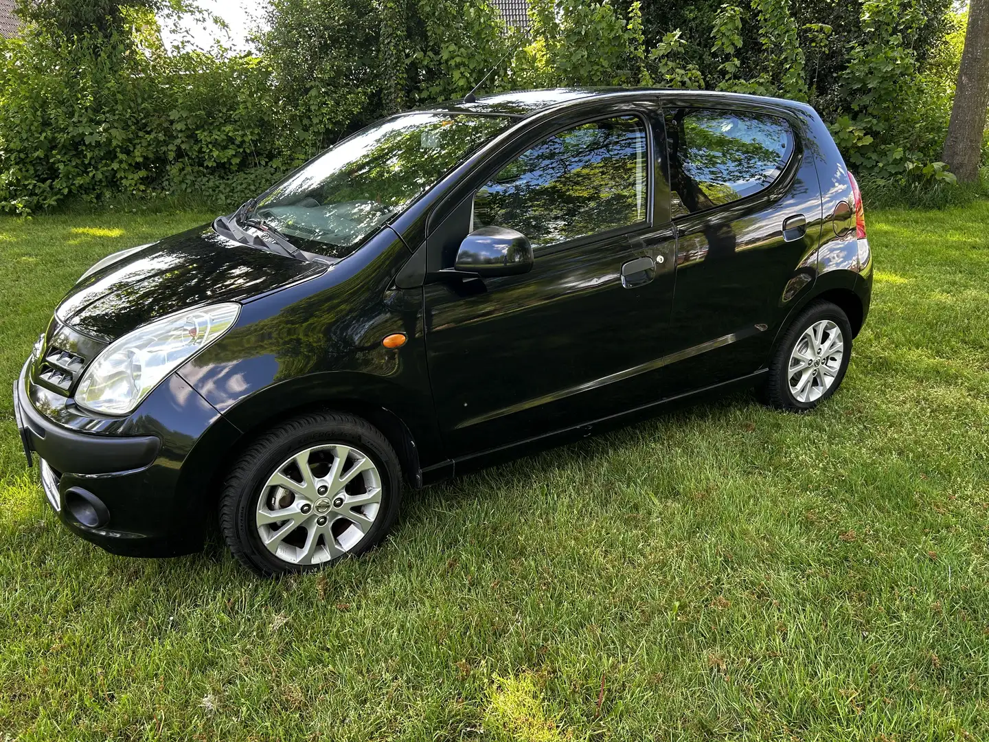 Nissan Pixo 1.0 Acenta Zwart - 1