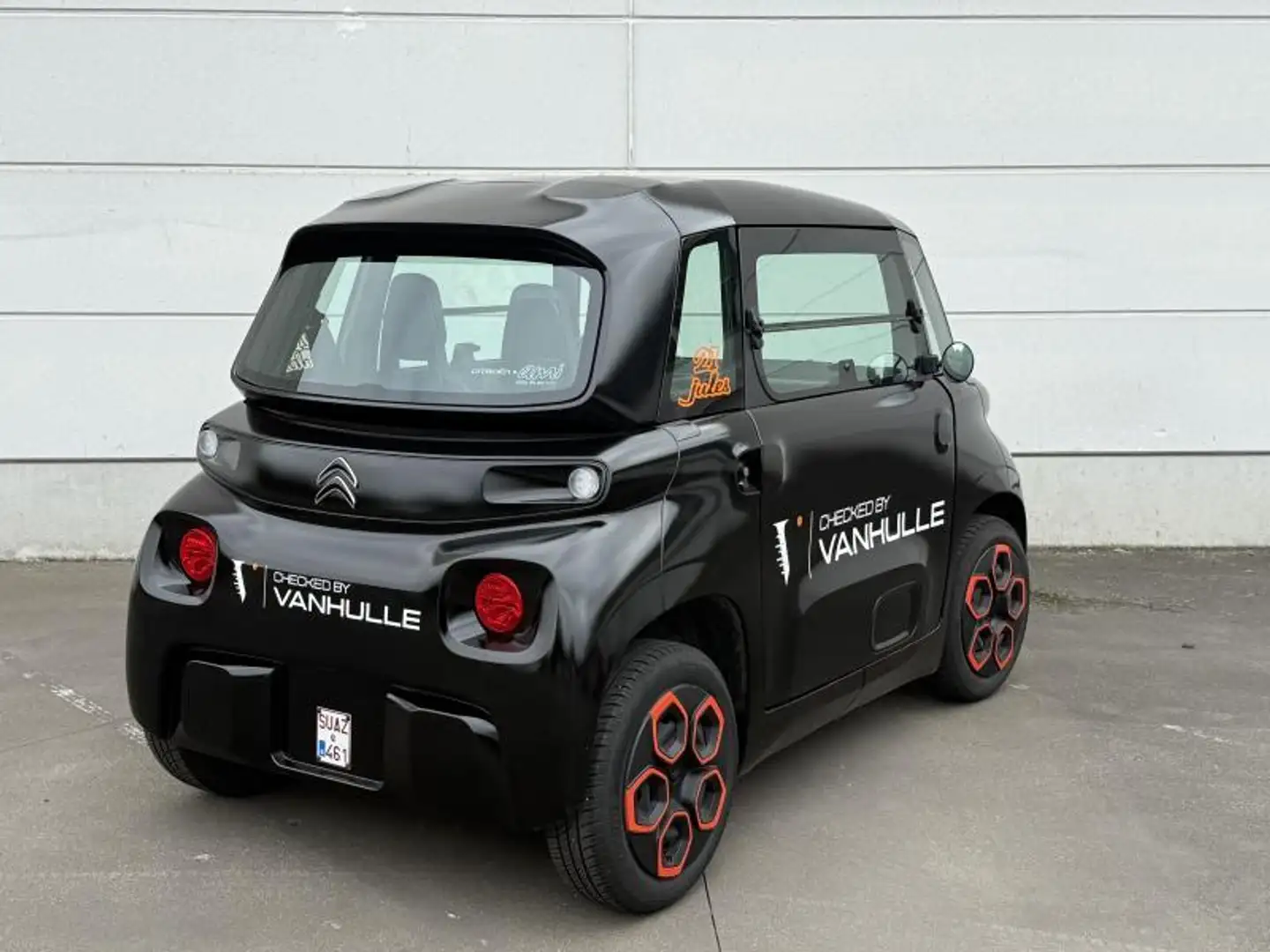 Citroen Ami ORANGE Noir - 2