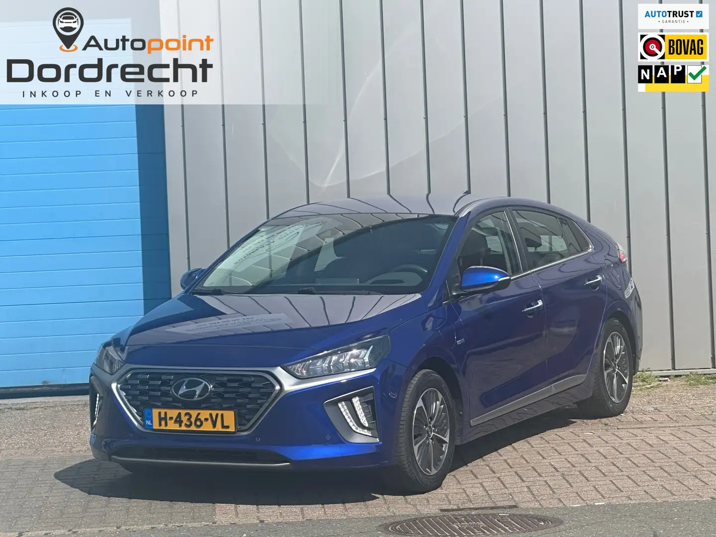 Hyundai IONIQ 1.6 GDi PHEV Premium EL STOELEN Blauw - 1
