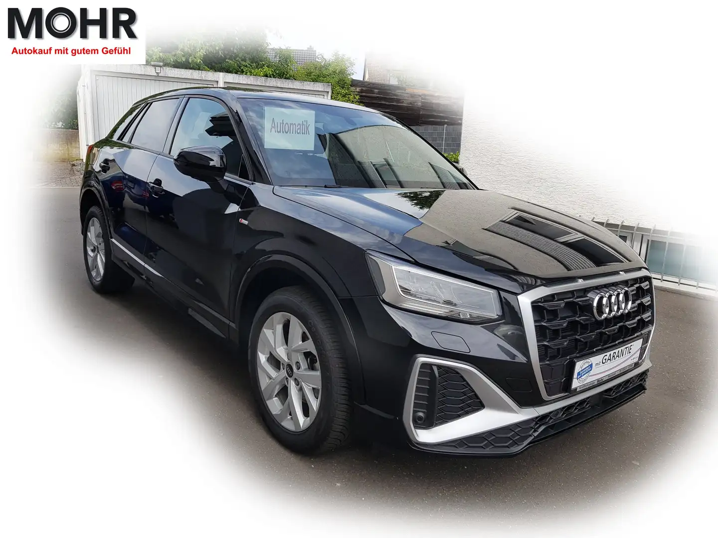 Audi Q2 35 TFSI S-line Autom LED RückfCam Tempomat Navi Noir - 1