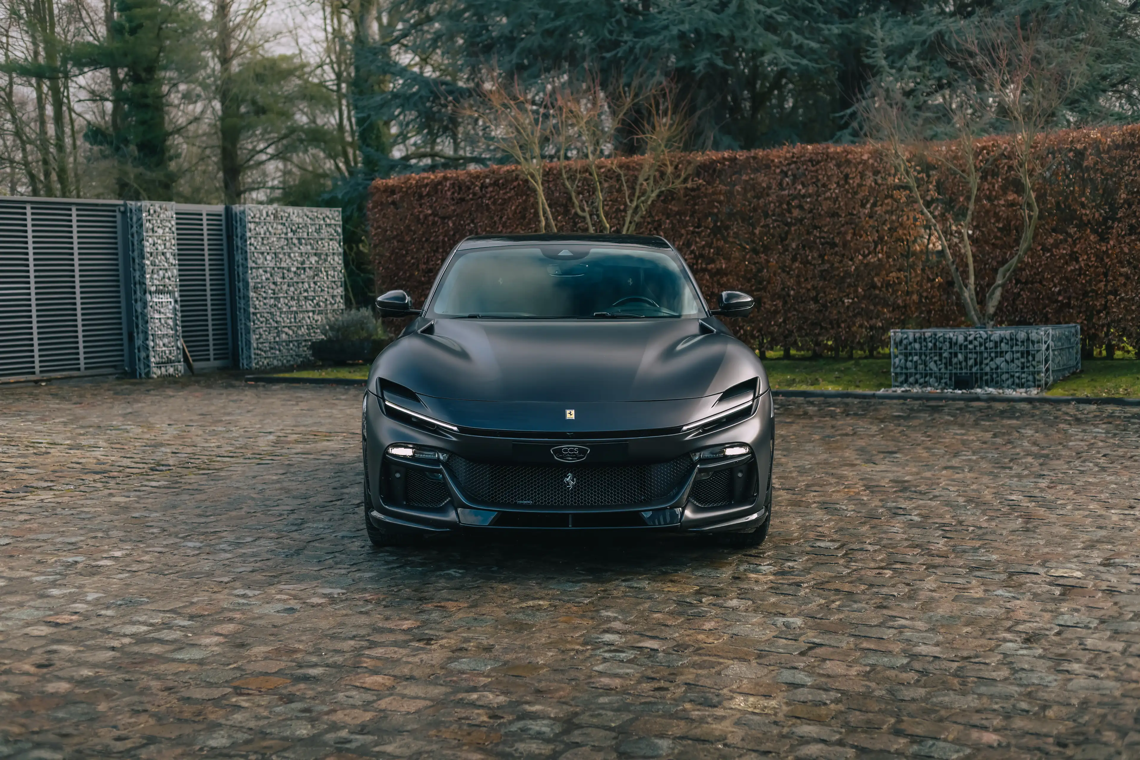 Ferrari Purosangue Matte Grigio/ Panoramic roof/ Carbon Pack/ Belgian — photo 12