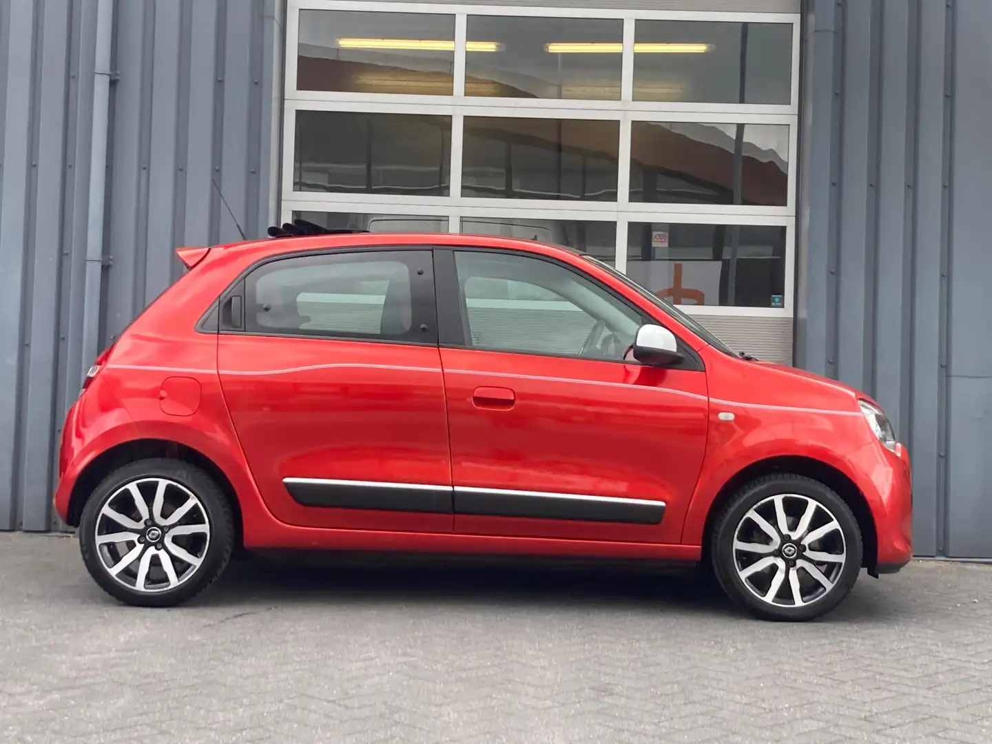 Renault Twingo 1.0 SCe Dynamique Open Dak Airco Cruise controle Rood - 2