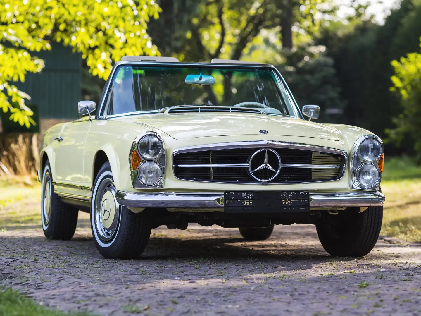 Mercedes-Benz SL 230 Pagode Gelb - 1