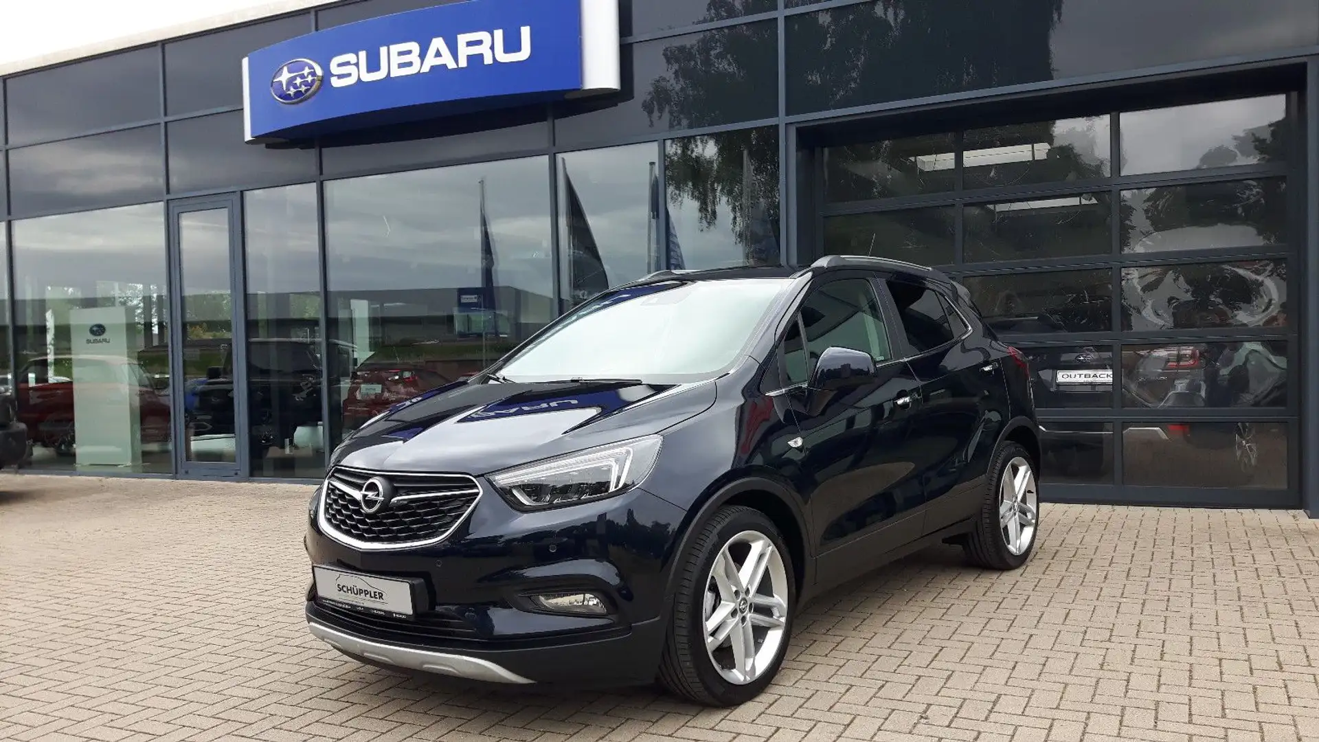 Opel Mokka X 1,4 Turbo Innovation AHK Blau - 1