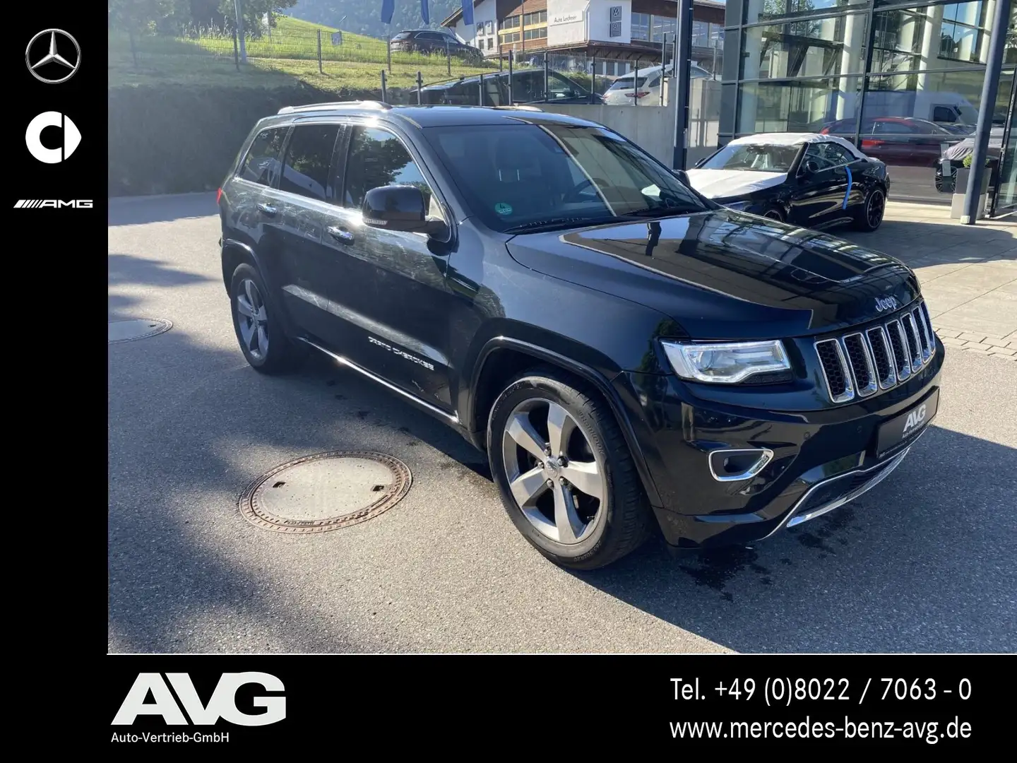 Jeep Grand Cherokee Grand Cherokee 3.0 CRD Overland Xenon|AHK|GSHD BC Schwarz - 2