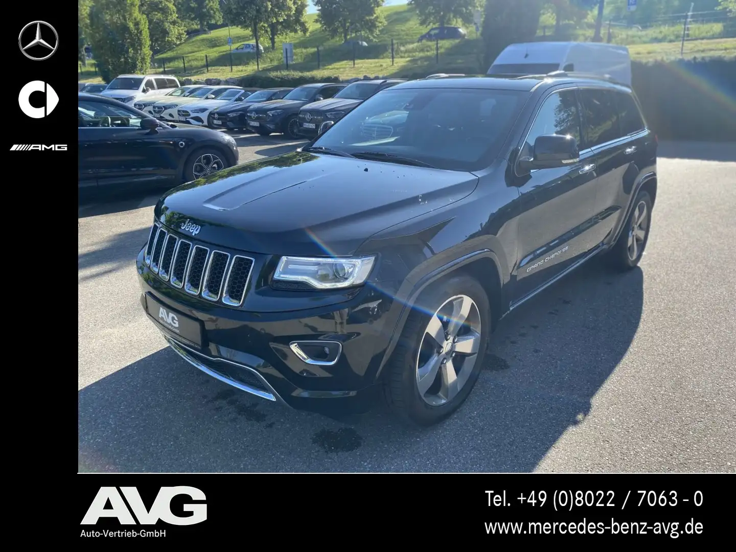 Jeep Grand Cherokee Grand Cherokee 3.0 CRD Overland Xenon|AHK|GSHD BC Schwarz - 1