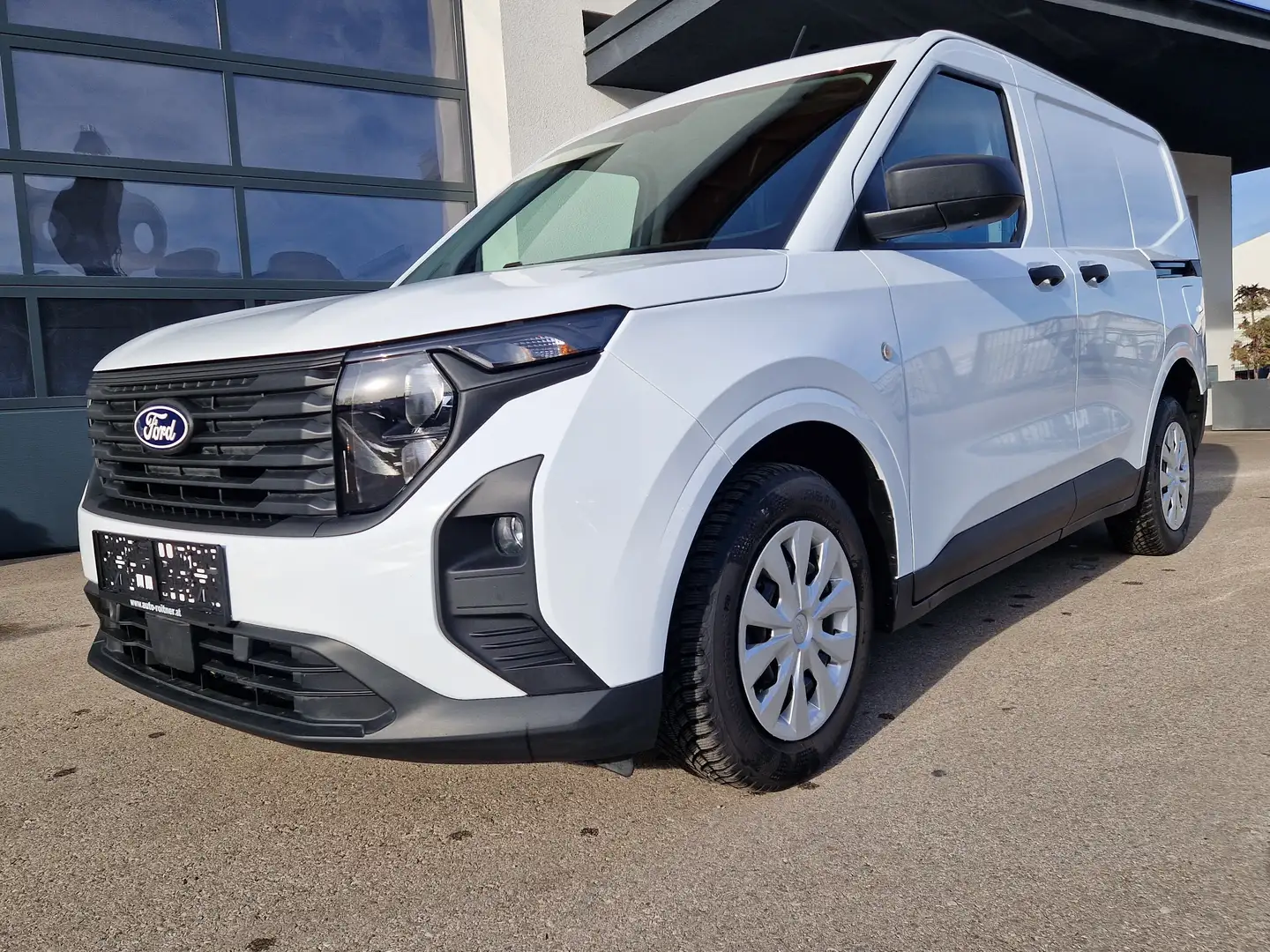 Ford Transit Courier COURIER*2-SCHIEBETÜREN*KLIMA*NETTO € 14990.- Weiß - 1