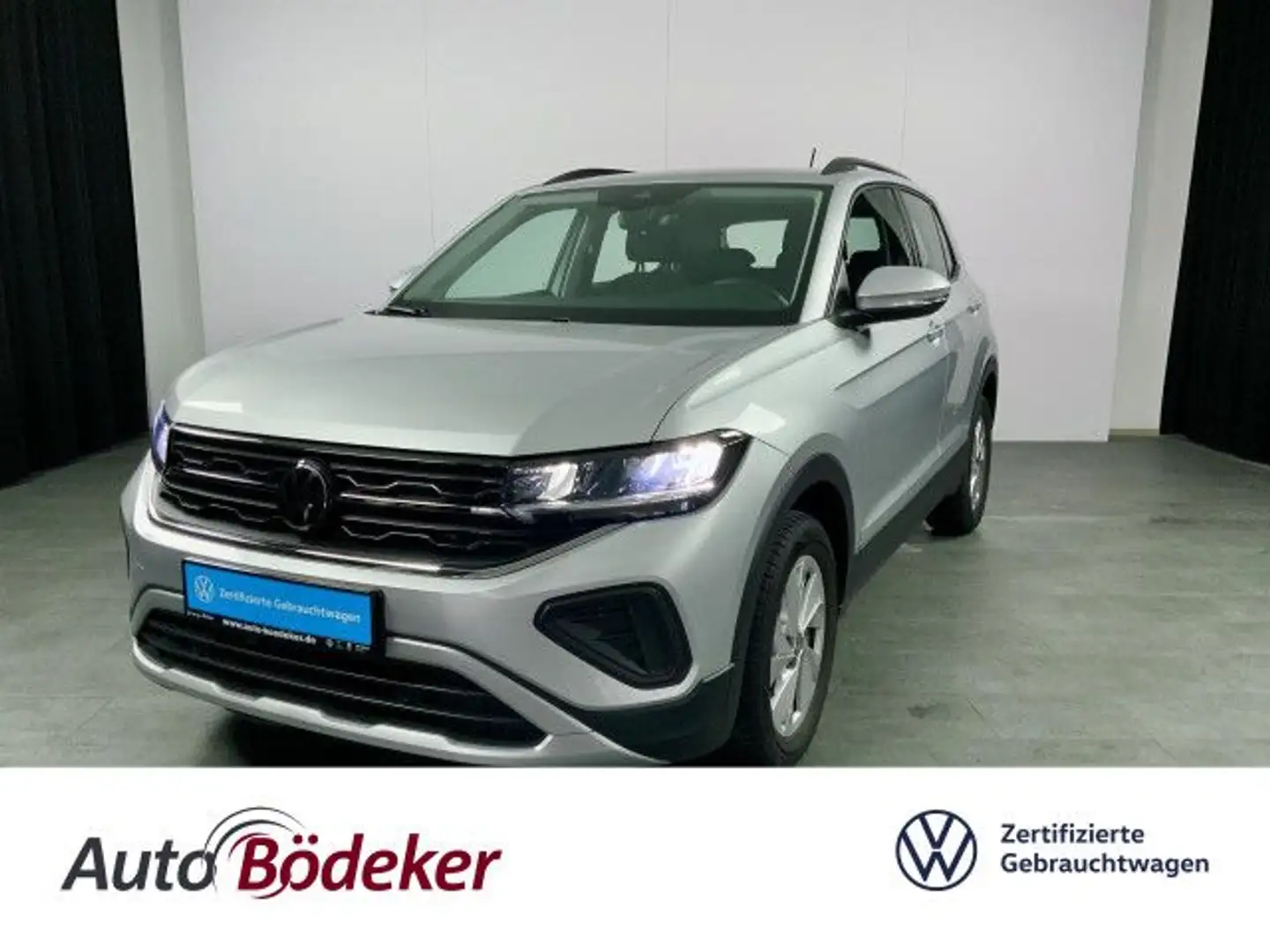 Volkswagen T-Cross TSI 1.5 Life DSG Garantie b. 12.01.30 / Silber - 1