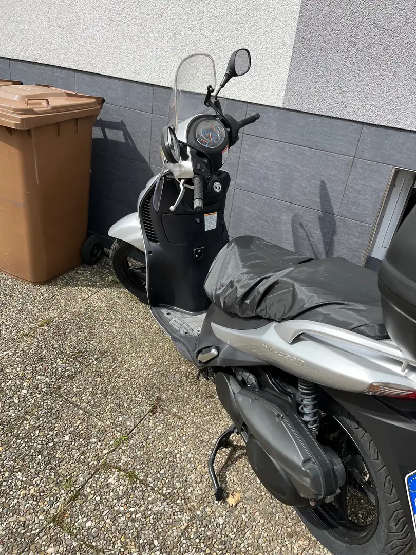 Suzuki Sixteen 150 Sportauspuff Zilver - 1