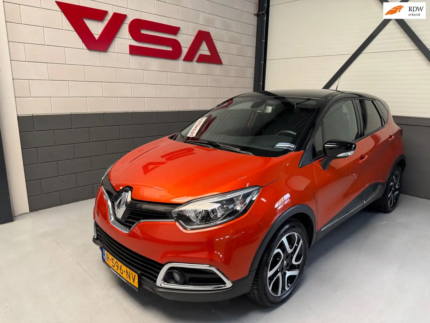 Renault Captur 1.2 TCe Dynamique,AUTOMAAT,two-tone,Cruise,stoelvw Arancione - 1