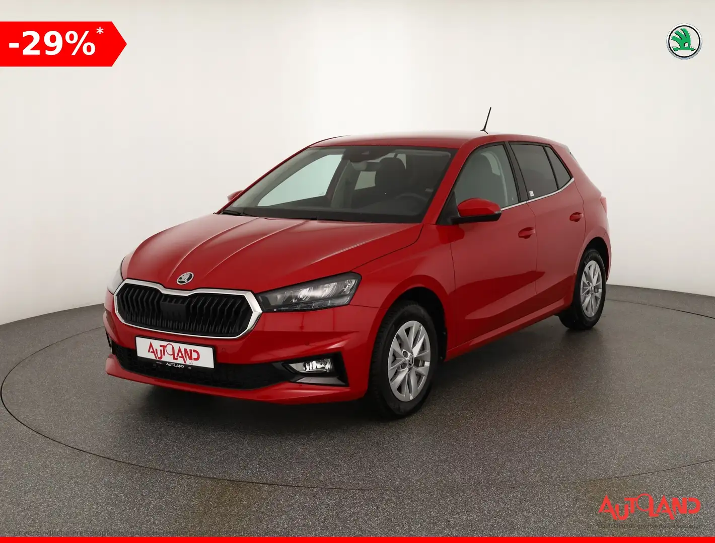 Skoda Fabia 1.0 TSI DSG LED Tempomat Kamera Rojo - 1
