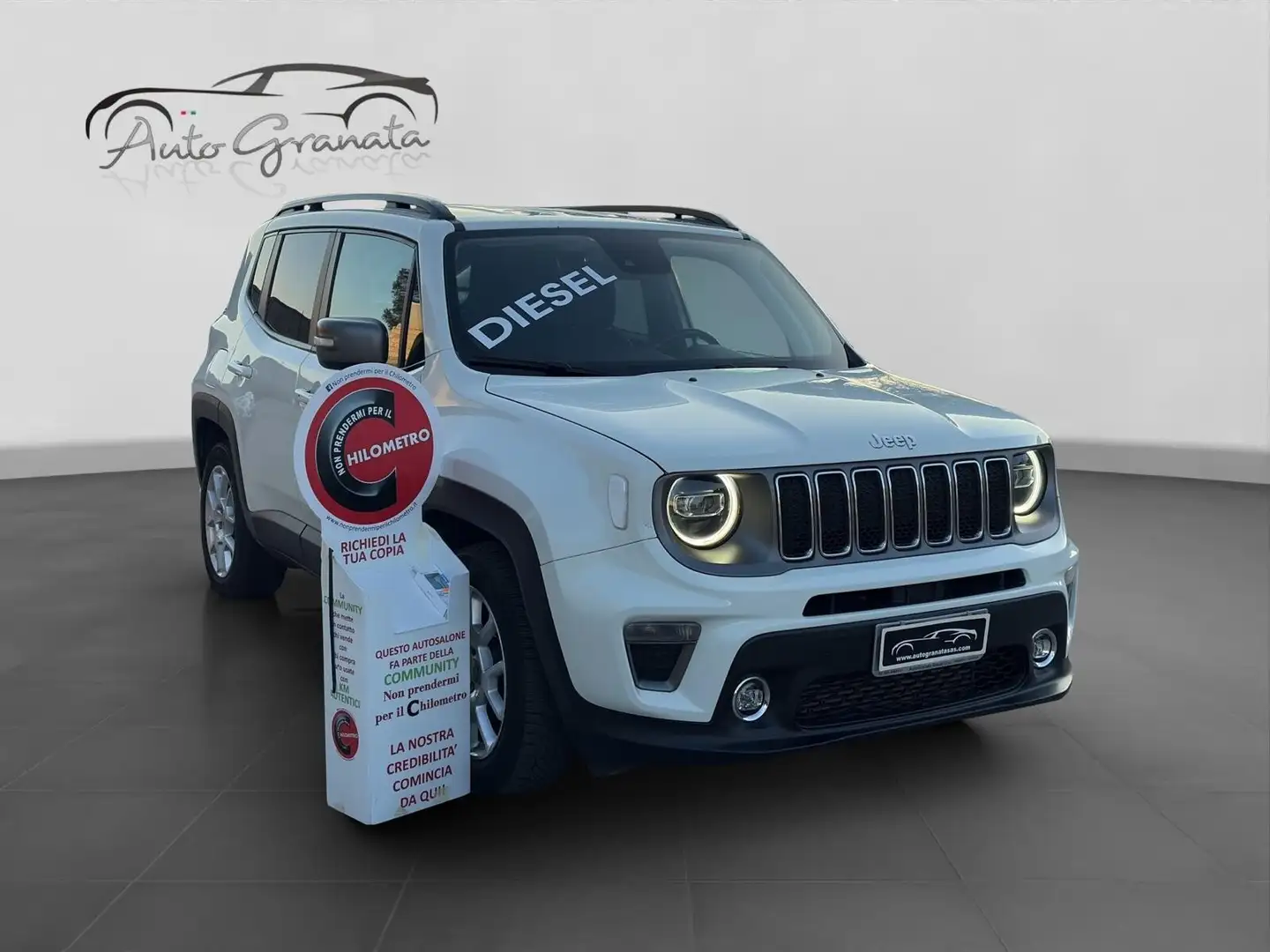 Jeep Renegade 1.6 Mjt 120cv Limited LED COME NUOVA Blanc - 1