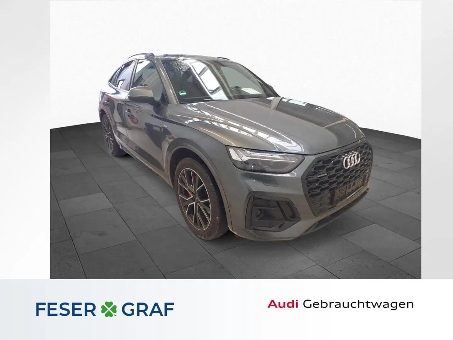 Audi Q5 Sportback 45 TFSI qu. 2x S line /Matrix/adAIR/ACC Grau - 1