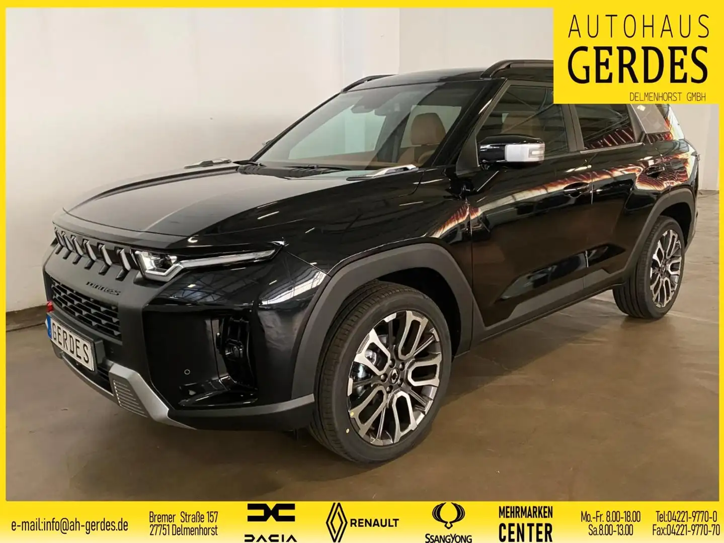 SsangYong Torres 1.5 2WD 6 AT Forest Edition Schwarz - 1