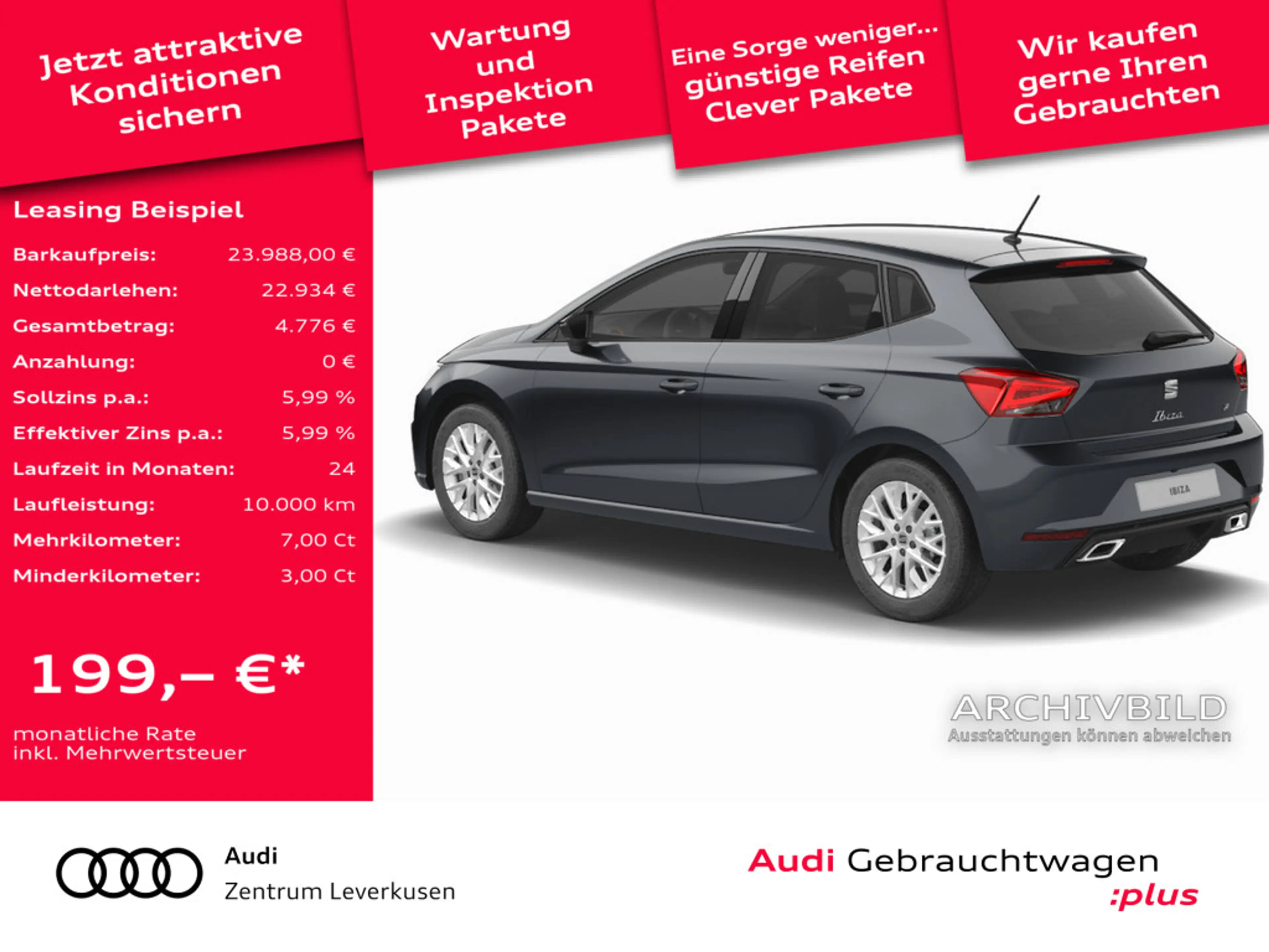 SEAT Ibiza FR DSG ACC NAVI KAM KEYLESS LED PDC — photo 2