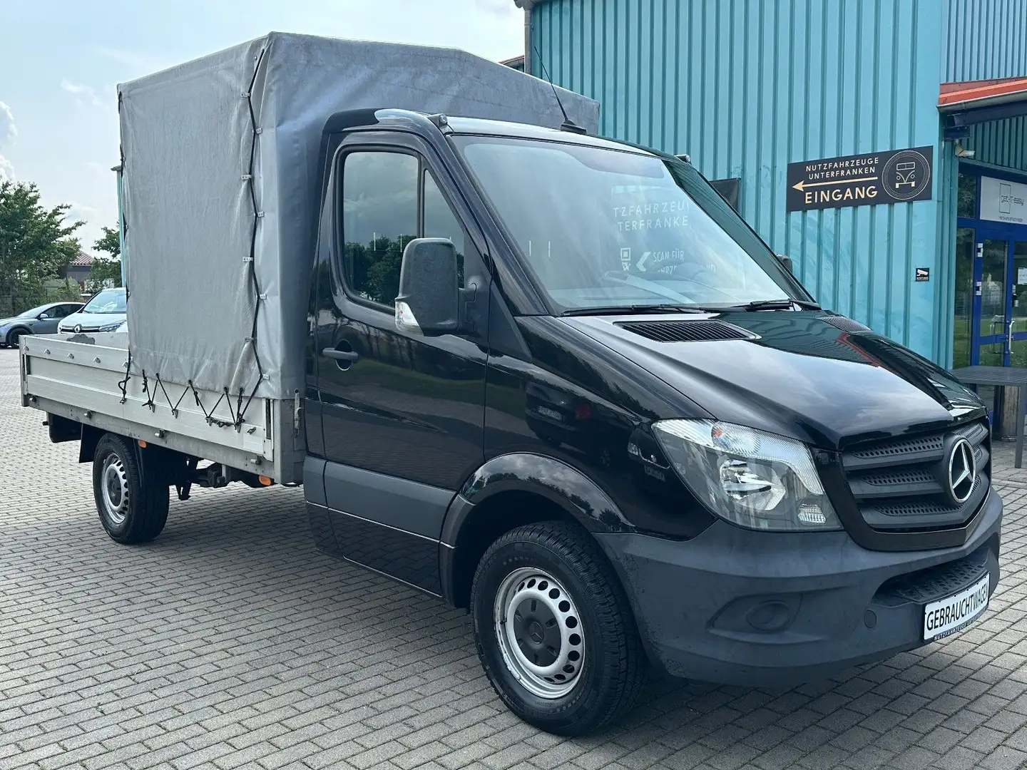 Mercedes-Benz Sprinter Pritsche Plane 316CDI L2/1.HAND+AHK3.5T Schwarz - 2