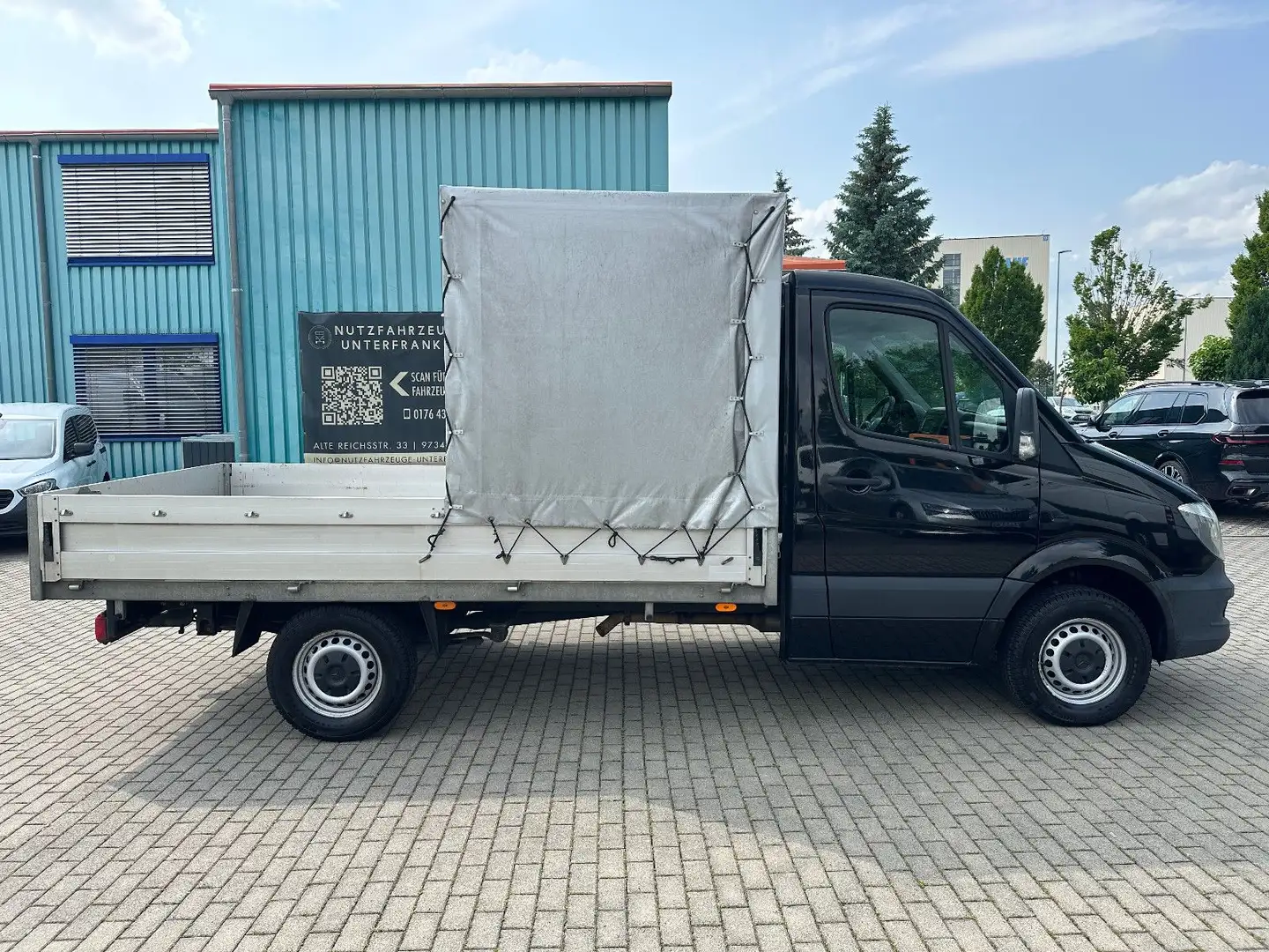 Mercedes-Benz Sprinter Pritsche Plane 316CDI L2/1.HAND+AHK3.5T Schwarz - 1