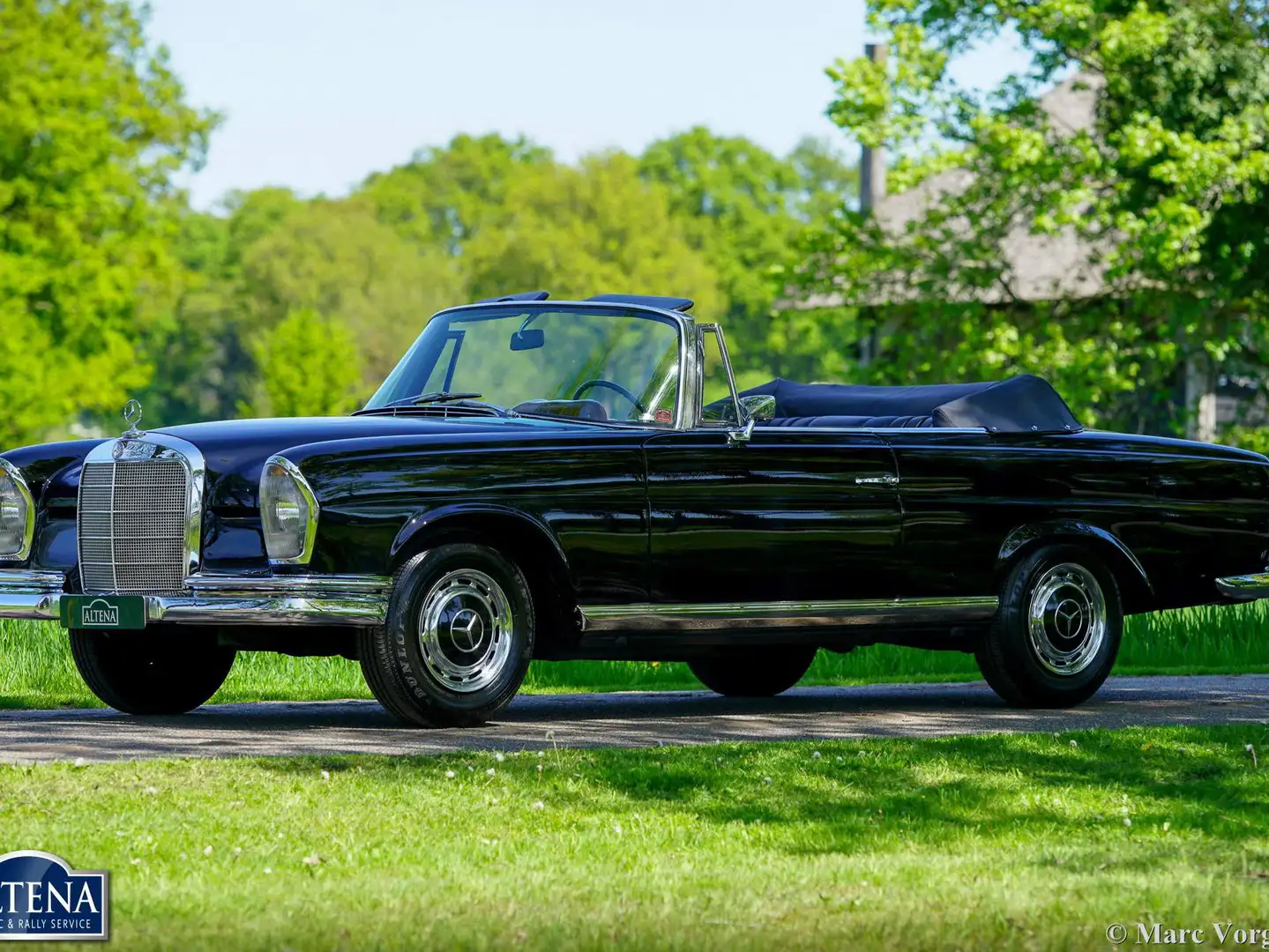 Mercedes-Benz 220 SE Cabriolet, 1963 Noir - 1