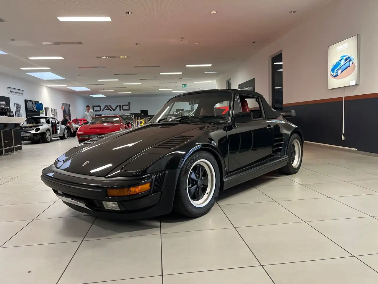 Porsche 911 G-Modell 3.2 Cabrio Flatnose *Carfax*CoA, foto 3