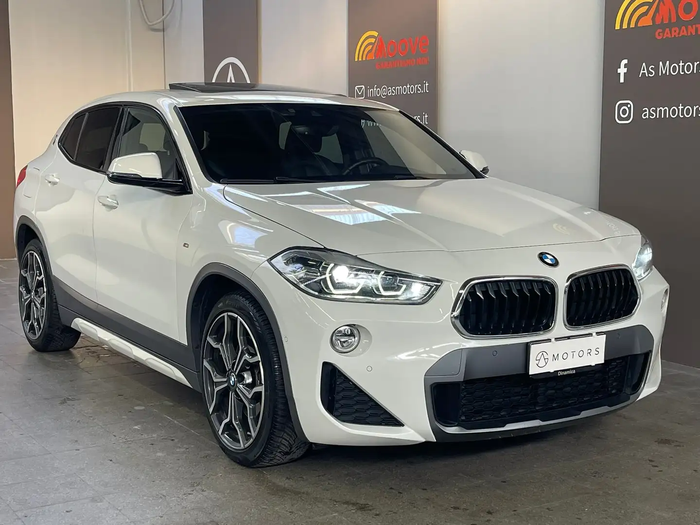 BMW X2 X2 F39 sdrive20d Msport X auto Weiß - 1