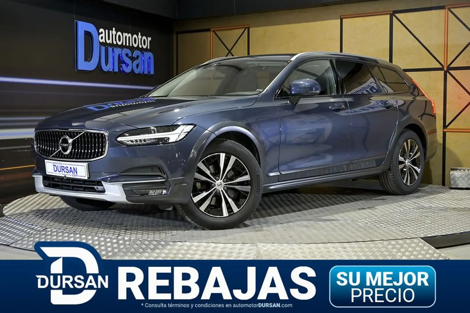 Volvo V90 2.0 D4 AWD Auto Bleu - 1