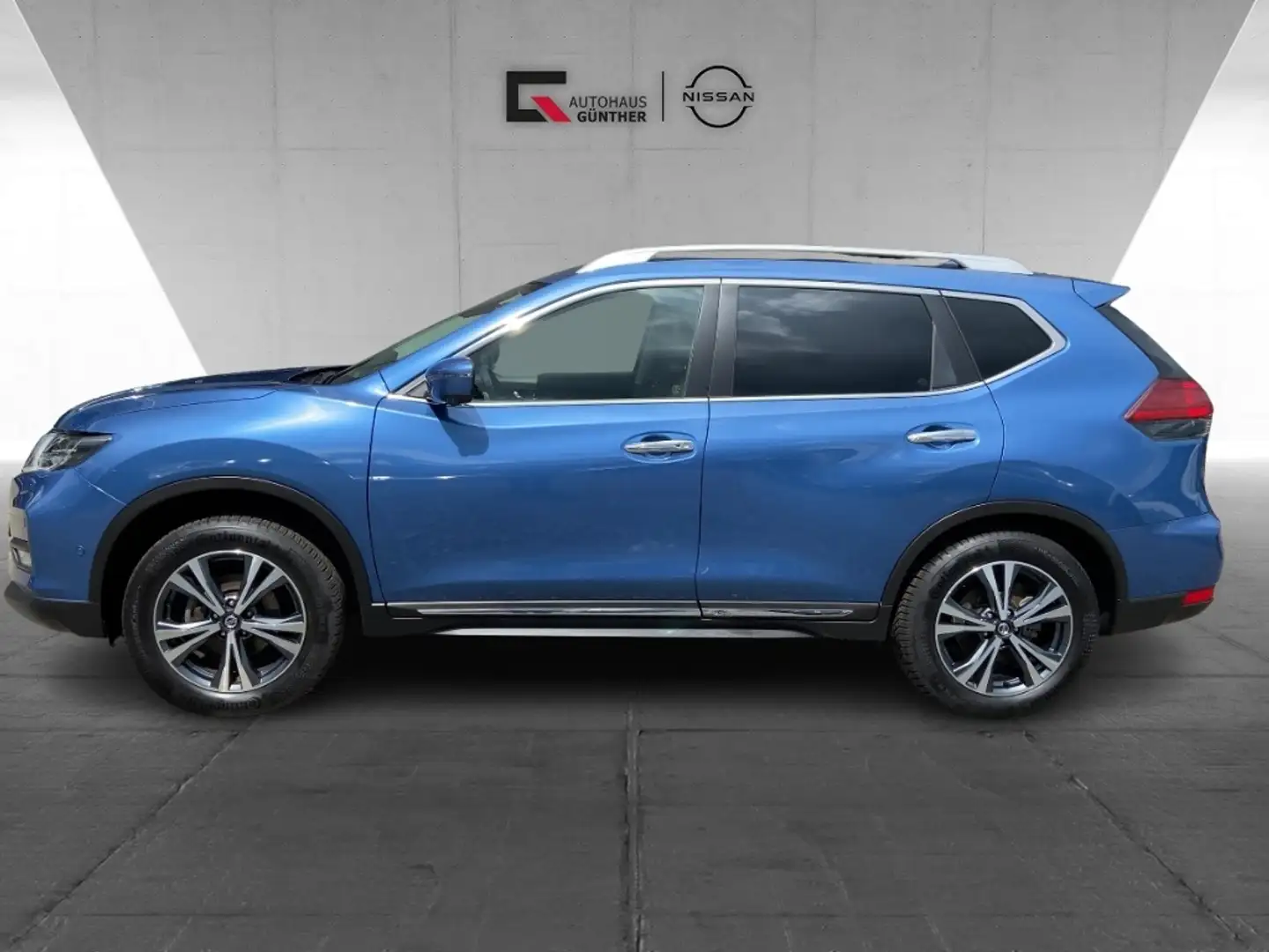 Nissan X-Trail Tekna EU6d-T 1.3 DIG-T 160 PS DCT TEKNA 5 Sitze PG Blauw - 2