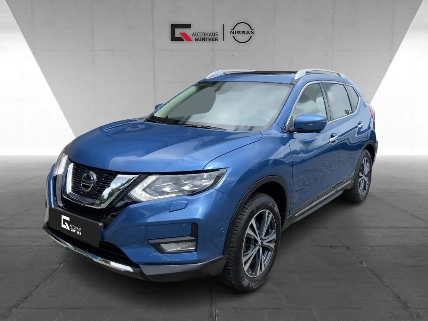 Nissan X-Trail Tekna EU6d-T 1.3 DIG-T 160 PS DCT TEKNA 5 Sitze PG Blauw - 1