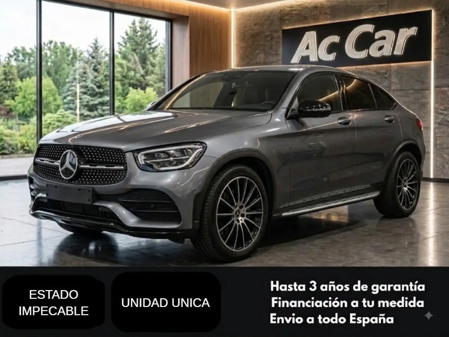 Mercedes-Benz GLC 220 d 4MATIC Gris - 1