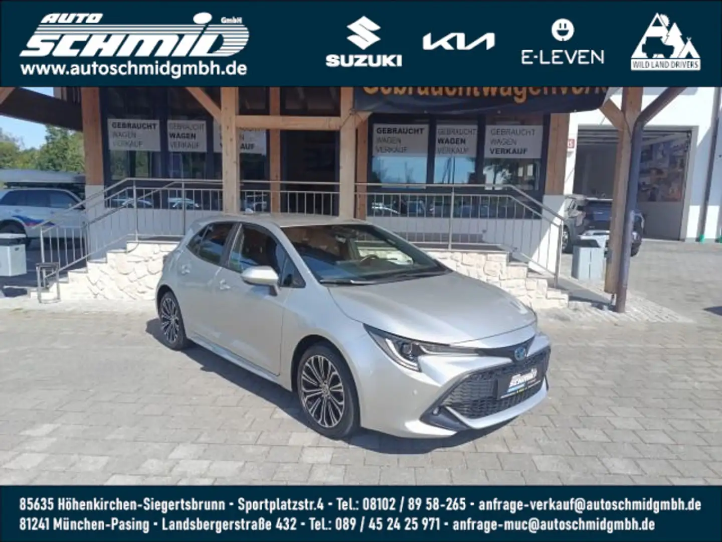 Toyota Corolla 1.8 A/T Hybrid Team |Kamera|Navi|PDC| Argent - 1