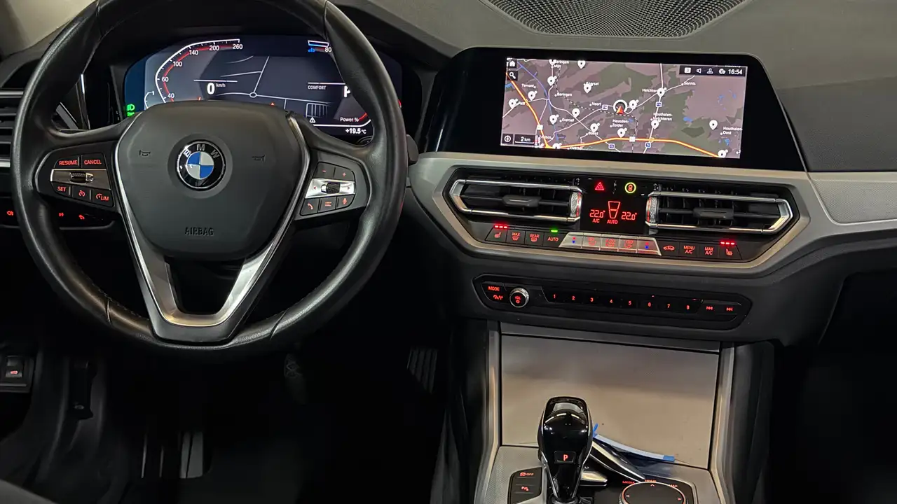 BMW 320 dA Automaat 190PK Garantie EURO 6d LED Elektrische Trekhaak Cruise Controle Virtual Cockpit Prof, миниатюра 11