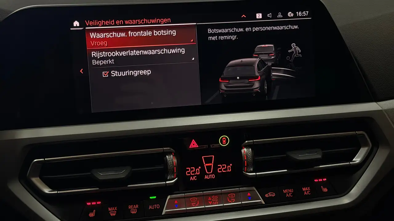 BMW 320 dA Automaat 190PK Garantie EURO 6d LED Elektrische Trekhaak Cruise Controle Virtual Cockpit Prof, миниатюра 15