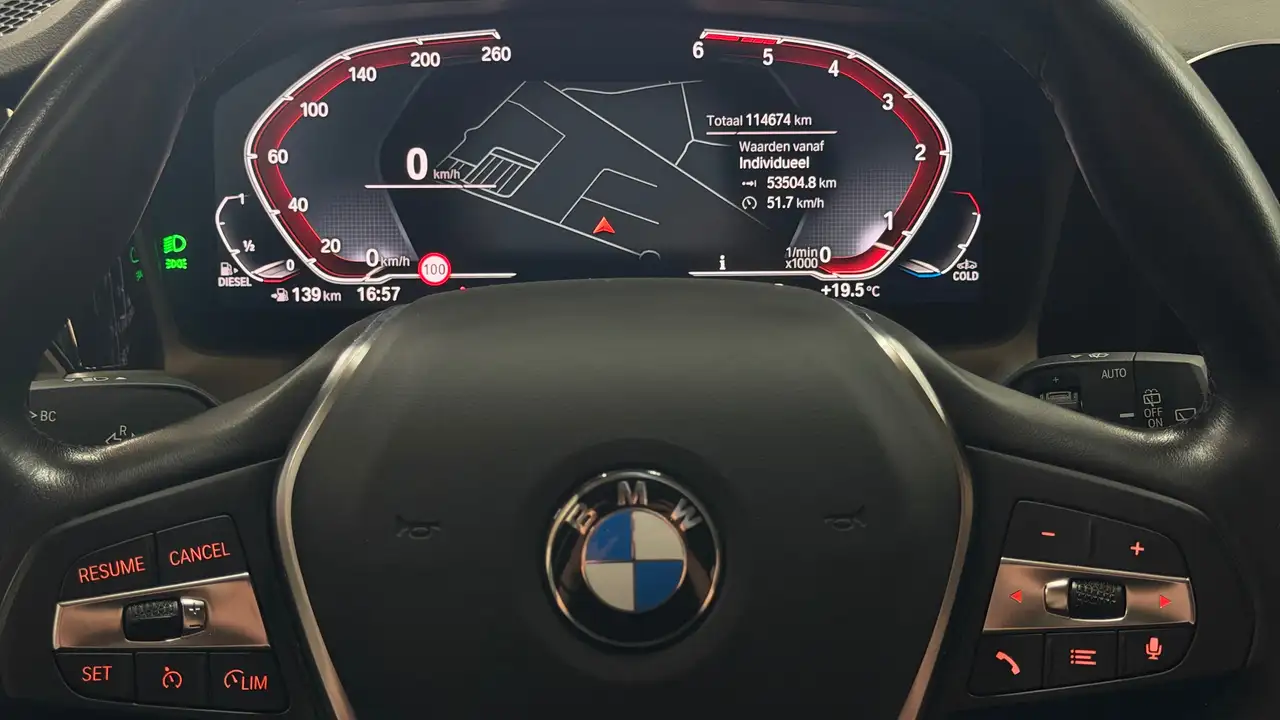 BMW 320 dA Automaat 190PK Garantie EURO 6d LED Elektrische Trekhaak Cruise Controle Virtual Cockpit Prof, миниатюра 17