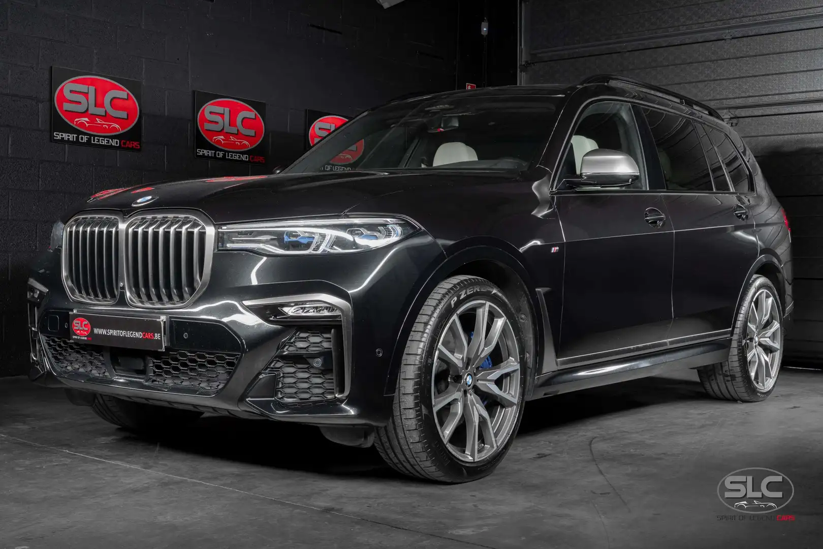 BMW X7 M M50i 6 seats/22\/B\u0026W/Laser/Pano/HD/... Чорний - 1
