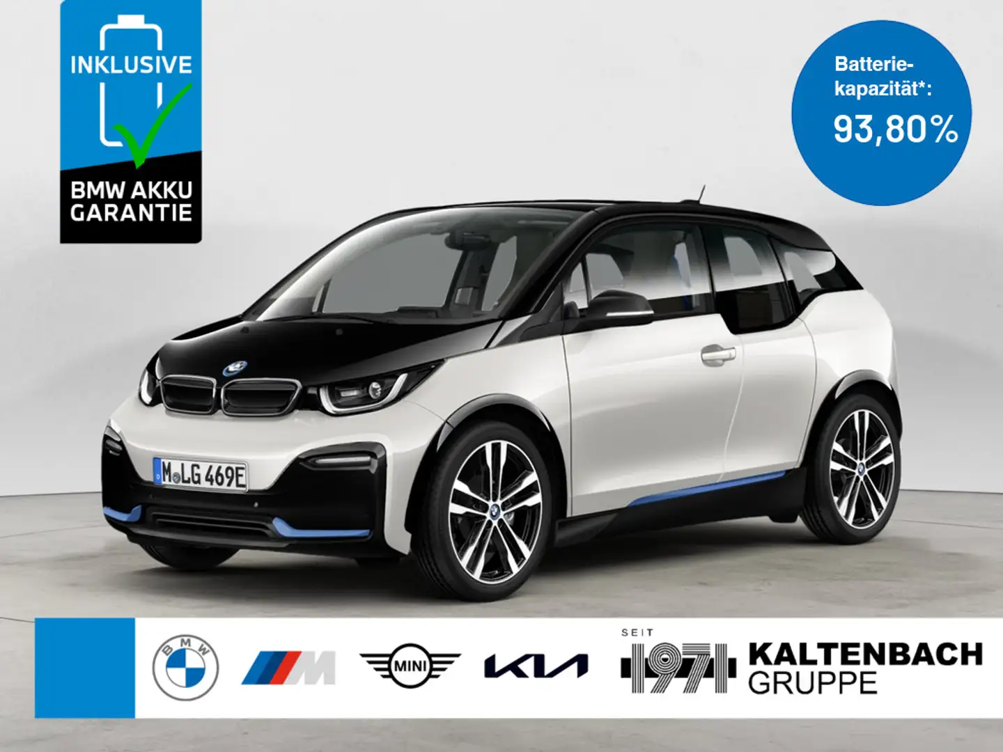BMW i3 s 120Ah FACEL. LED W-LAN NAVI SHZ PDC Blanc - 1