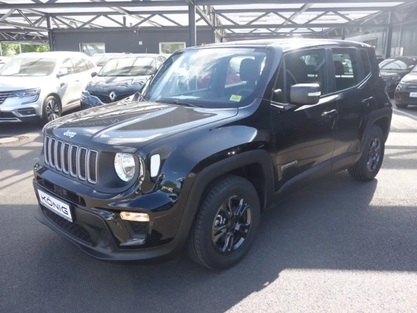 Jeep Renegade MY23 1.5 MHEV Longitude Automatik Klima Schwarz - 1