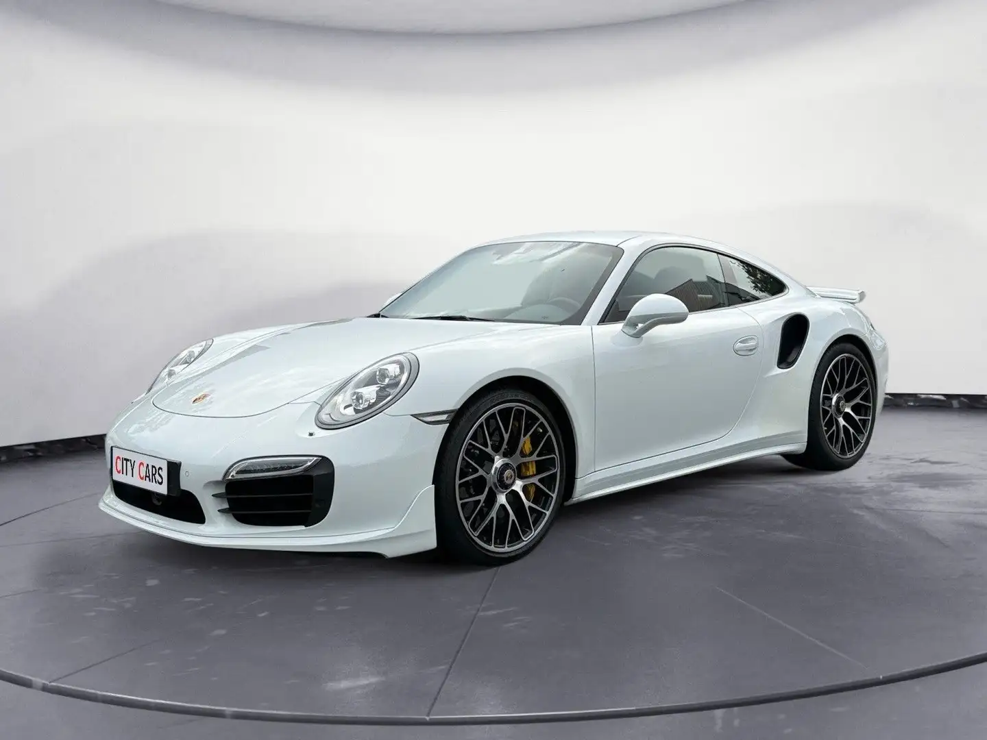 Porsche 991 911 Turbo S Blanc - 1