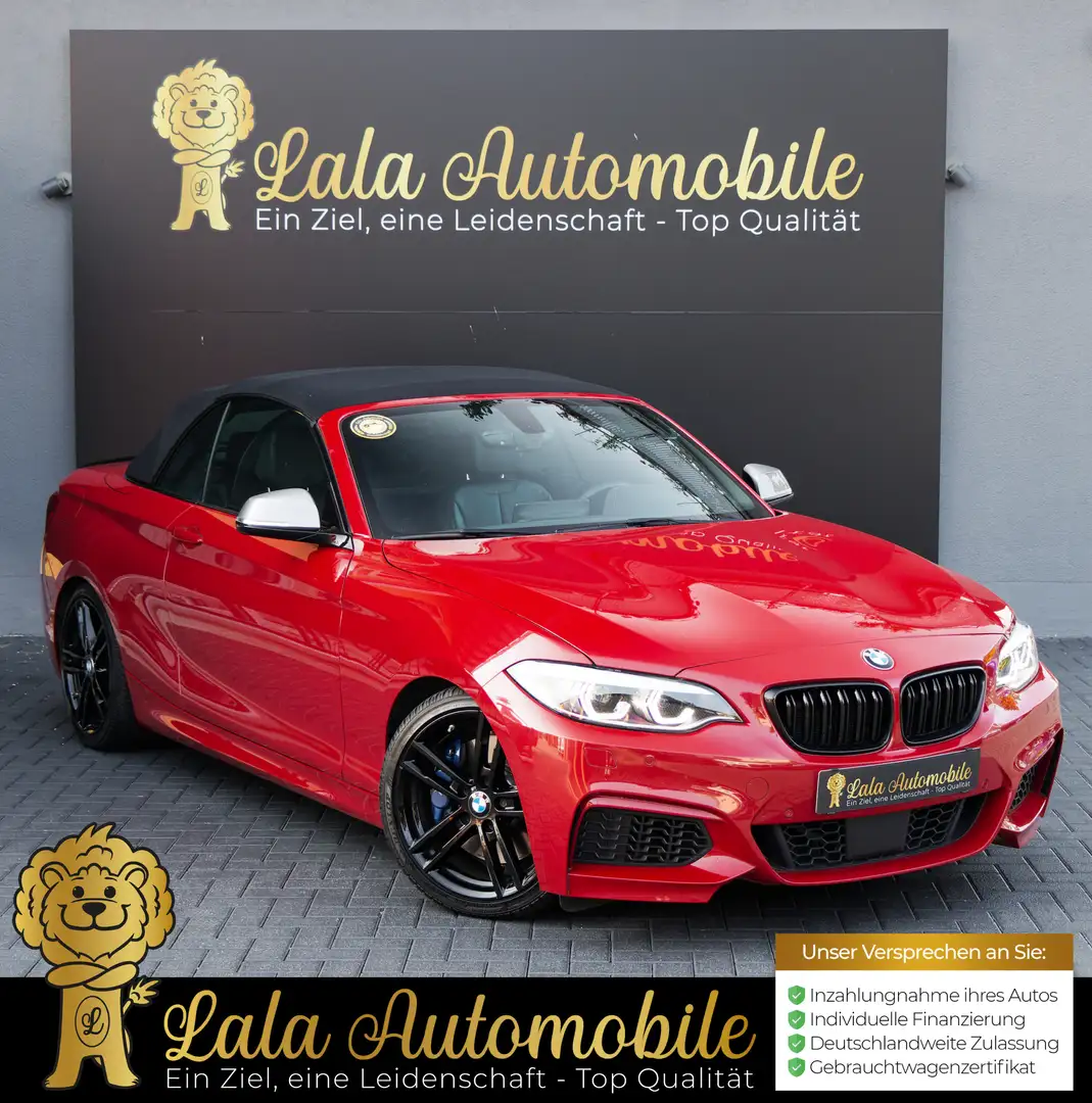 BMW 240 6-ZYLINDER 8-GANG M-PAKET AUTOMATIK KLIMA Rot - 1