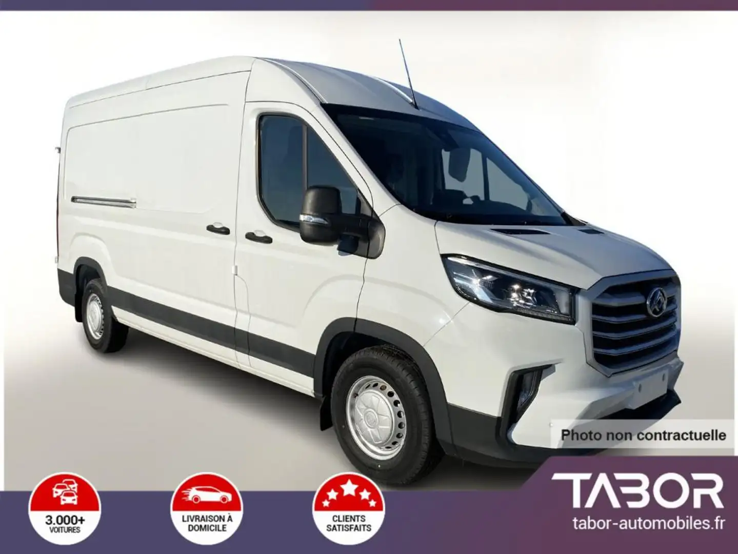 Maxus Deliver 9 2.0 Diesel 148 L3H2 LED cam PDC Blanco - 1