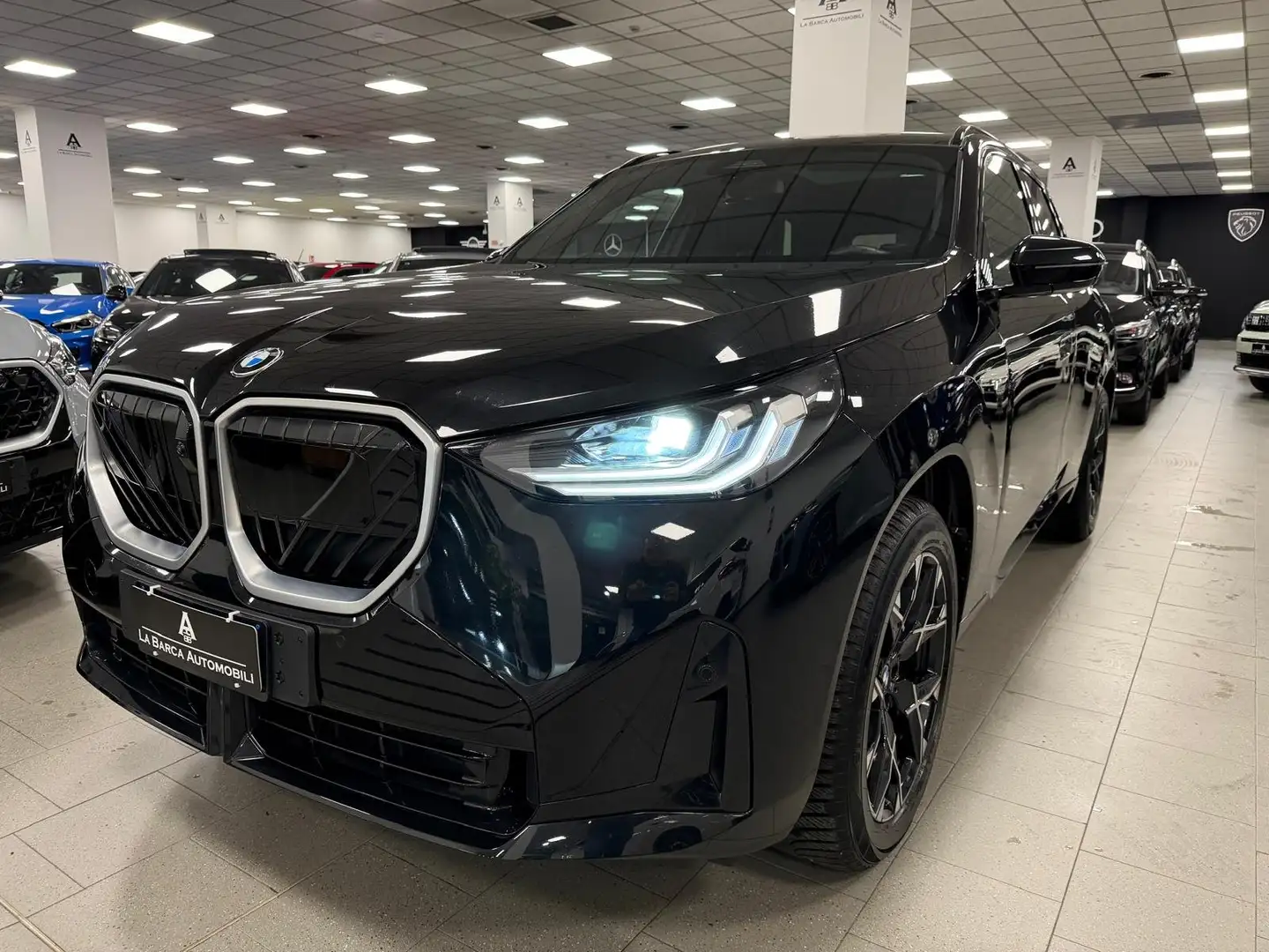 BMW X3 X3 TETTO xdrive 20i 48v MSport auto Schwarz - 2