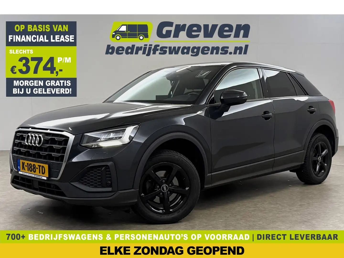 Audi Q2 35 TFSI 150PK Pro Line LED Trekhaak Virtual Carpla Grijs - 1