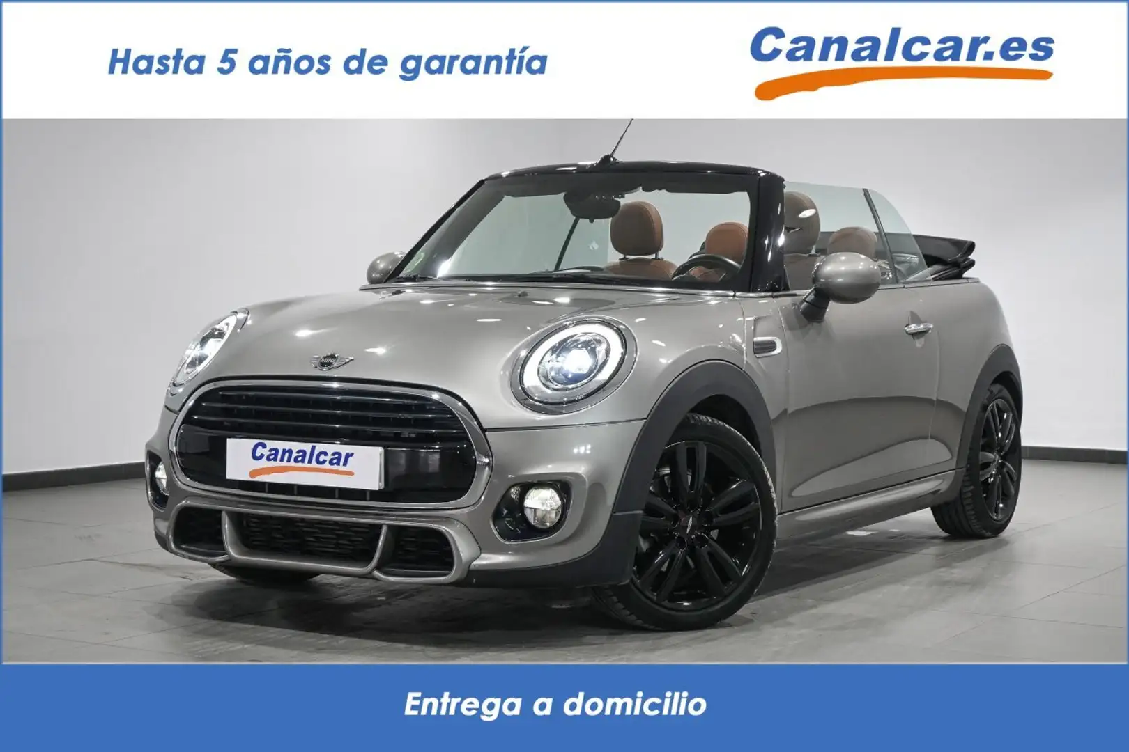 MINI Cooper D Cabrio Aut. Plateado - 1