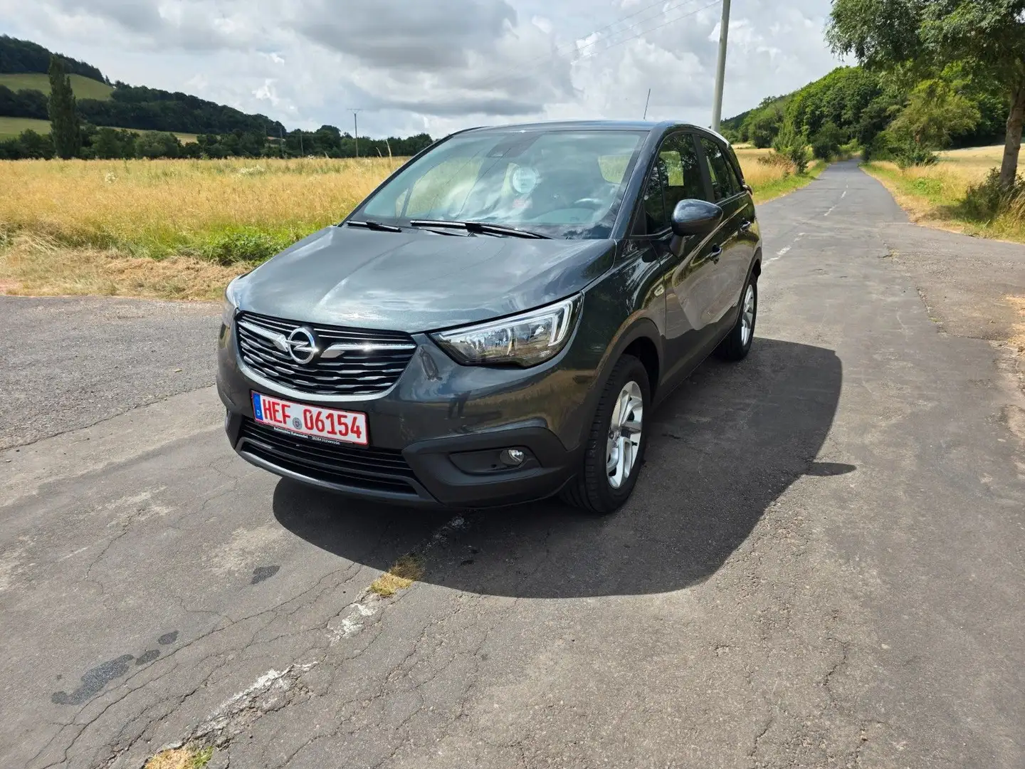 Opel Crossland X Crossland/AHK/Tüv neu/Service neu/Garantie Grijs - 1
