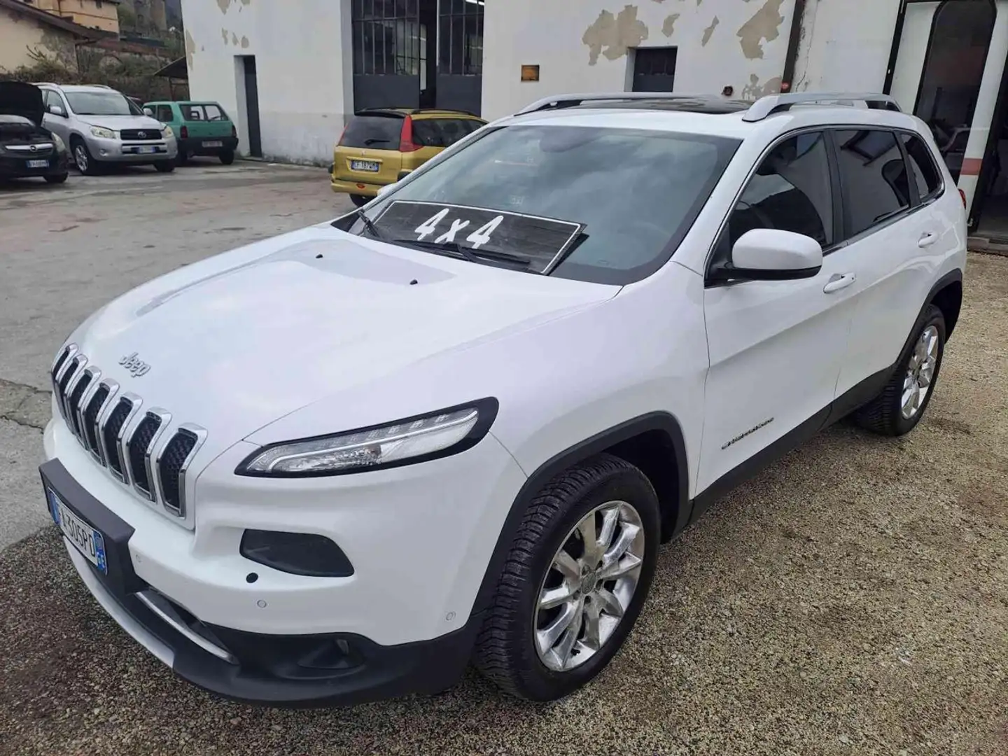 Jeep Cherokee 2.2 Mjt II 4WD Active Drive II Limited+ Bianco - 1