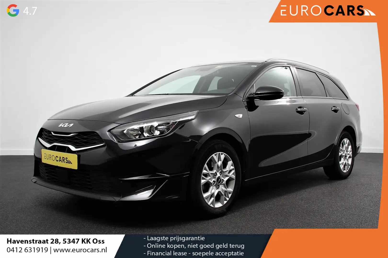 Kia Ceed SW / cee'd SW Sportswagon 1.0 T-GDi Prestige | Navigatie | Apple Negro - 1
