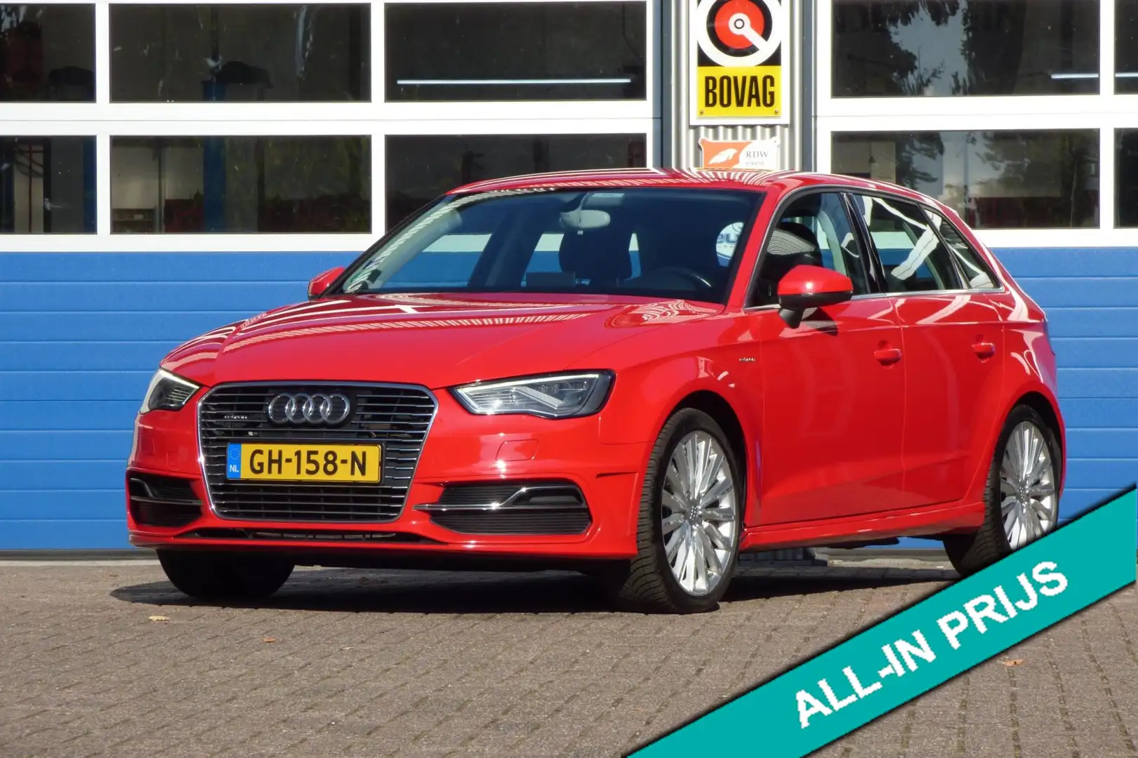 Audi A3 Sportback 1.4 e-tron PHEV Ambition Pro Line plus Rood - 1