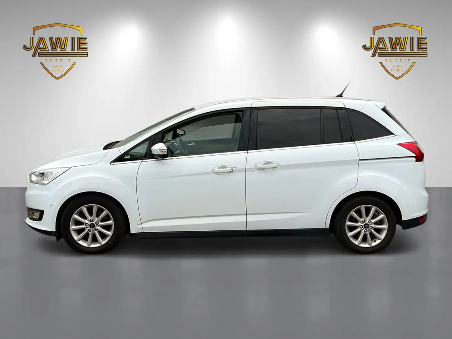 Ford Grand C-Max 1.0 Titanium Nieuwstaat GKB-18-D 125 pk Wit - 2