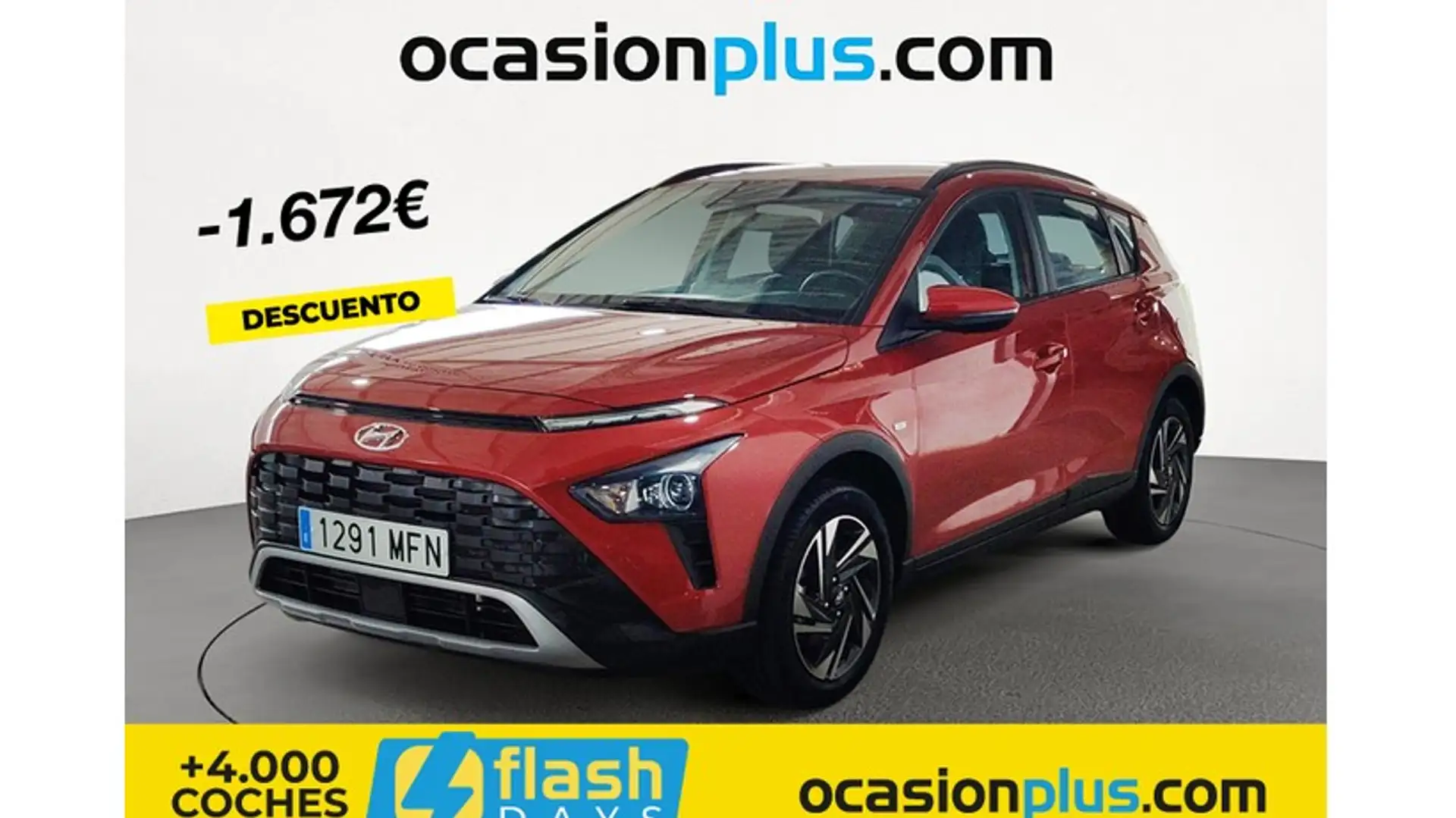 Hyundai BAYON 1.0 TGDI 48V SLX Rood - 1