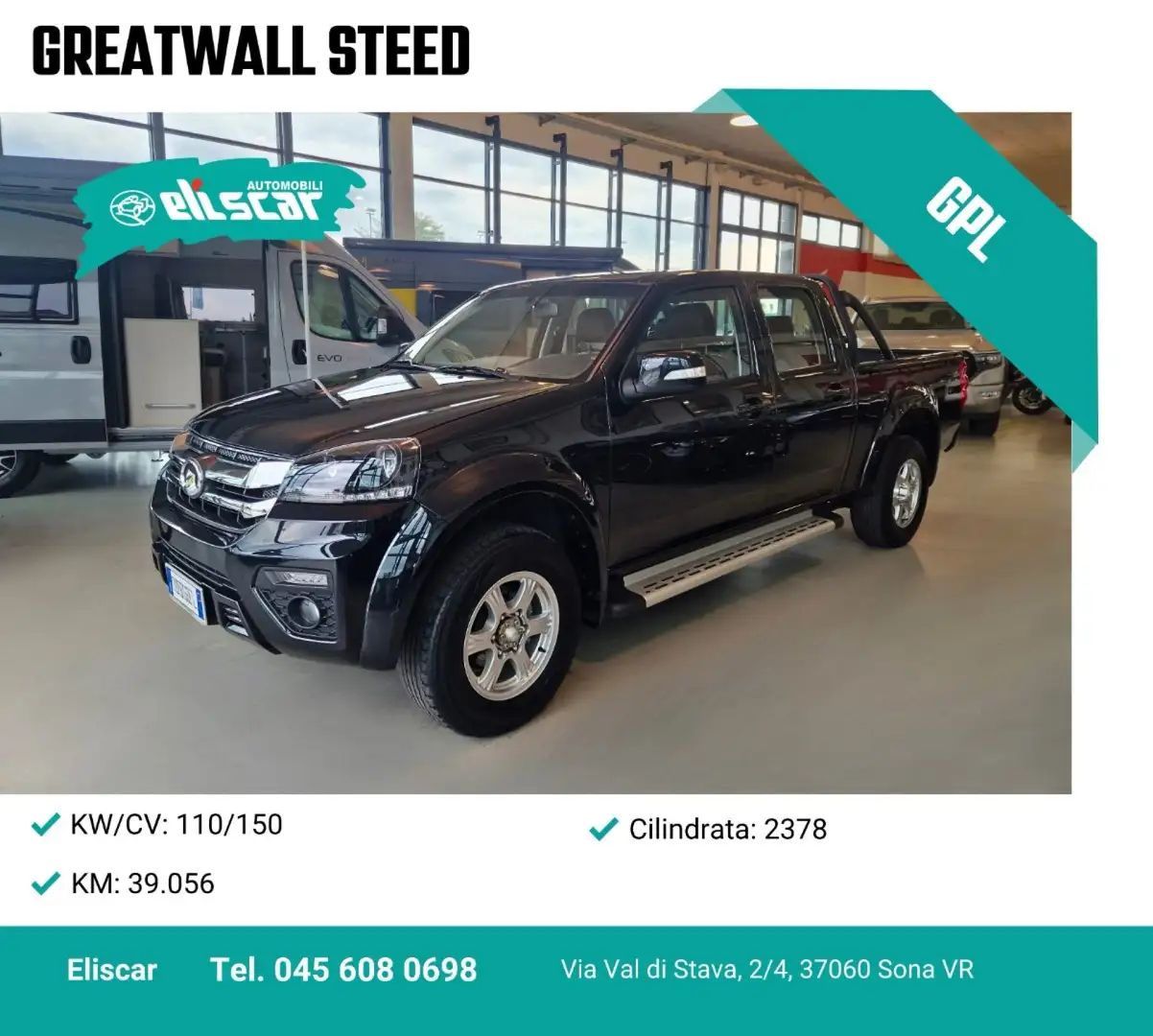 Great Wall Steed 2.4 Ecodual 4WD PL Premium Nero - 1
